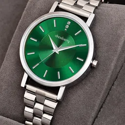 DressBerry Women Brass Embellished Dial & Straps Analogue Watch-picture-13