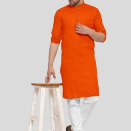 ANUJ FASHION Men Blended Kurta-image-70
