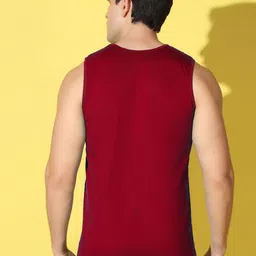 WOOSTRO Pack of 2 Printed Combed Cotton Innerwear Vests with Intelliease Technology image 3