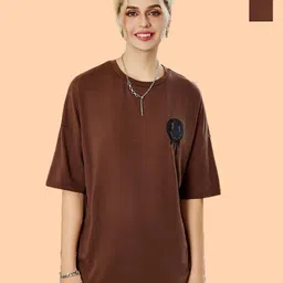 Metronaut Women 2 Printed Hooded Applique T-shirt-picture-16