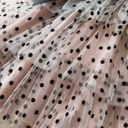 LULU & SKY Polka Dot Print Fit & Flare Dress image 5