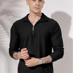 KAJARU Self Design Polo Collar T-shirt-picture-16