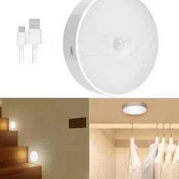 signy USB Rechargeable Motion Sensor White LED Lamp, Wireless LED Lamp, Pack of 3 Night Lamp-picture-37