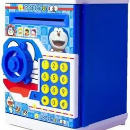 fillyrun Piggy Bank (Mini ATM) with Password Box - Perfect Birthday Surprise Gift for Kids. Kids Love it, they Collect Money or Withdraw easily (Automatic Multi function ) Coin Bank image 2