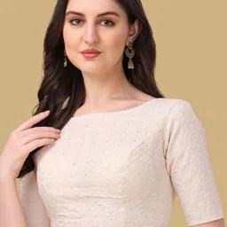 Oomph! Women Embroidered Saree Blouse-picture-38