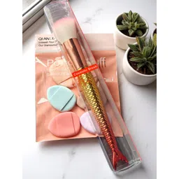 CHRONEX Set Of 7 Finger Mini Eye Puff With Face Brush image 2