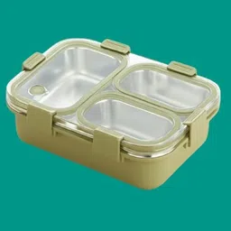 kello Bento Steel Lunch Box with Stainless Steel Quality Chopstick and Spoon A101 3 Containers Lunch Box-picture-25