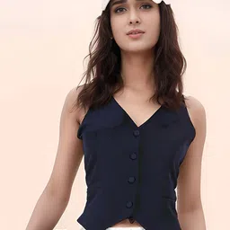 Moda Rapido Sleeveless Slim Fit Waistcoat-picture-14