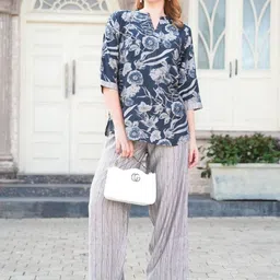 GOLDSTROMS Printed Mandarin Collar Tunic With Trouser-picture-15