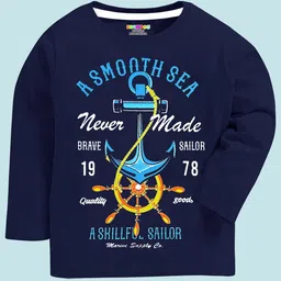 KUCHIPOO Boys Multi Cotton Printed Tshirts image 4