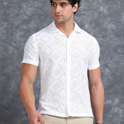 RIGS AND RAGS Men Relaxed Sheer Casual Shirt-picture-36