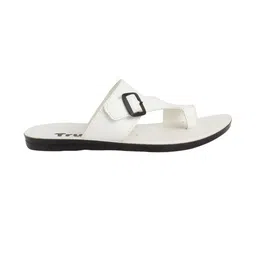 Trump White PU Flip Flops image 4