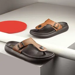Egoss Men Leather Comfort Sandals-picture-26