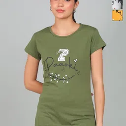 PAAVKI Printed Pack Of 3 Round Neck Cotton Regular Fit T-shirts-picture-34