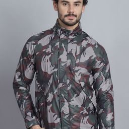 HOUSE OF VEDAS Men Camouflage Lightweight Training or Gym Sporty Jacket-picture-29