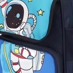 Martucci Kids Graphic Contrast Detail Backpack with Compression Straps image 2