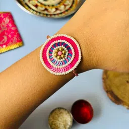 Tipsy closet Beaded Thread Wraparound Rakhi-picture-40