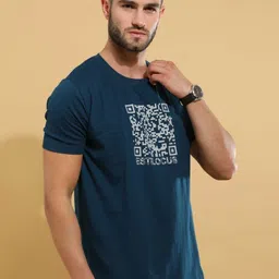 Estilocus Men Applique T-shirt-image-22