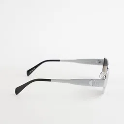 OPIUM Silver Metal Full Rim Polarized & UV Protection Sunglasses for Women image 4