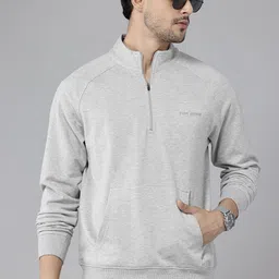 Park Avenue Solid Mock Collar Pullover-image-85