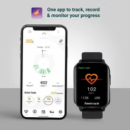 Fastrack Reflex Curv with 2.5D Curve Display,AI Enabled Coach,Health Suite &5ATM Smartwatch image 4