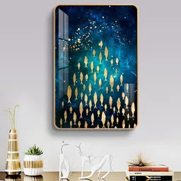 THE NEXT DECOR Blue Glass Other Wall Paintings-picture-17