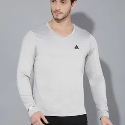 GREENLANDS V-Neck Long Sleeves Regular Fit Sports T-shirt-image-66