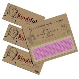 Comet Busters Bindiful Set Of 3 Traditional Round Designer Bindi - Light Pink-picture-10