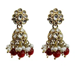 Kalakrith Milano Stone-Studded & Beaded Jewellery Set image 5