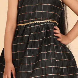 Cutiekins Girls Regular Gotta Patti Kurta with Dhoti Pants image 3