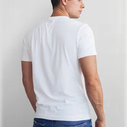 Seekbuylove Men Typography Printed Bio Finish T-shirt image 2