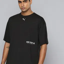 Puma Brand Logo Printed Drop-Shoulder Sleeves dryCELL Training Oversized Sports T-shirt-picture-26
