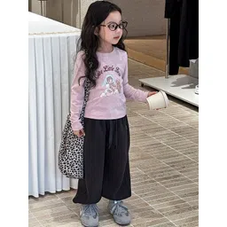 LULU & SKY Girls Viscose Rayon Tshirts image 3