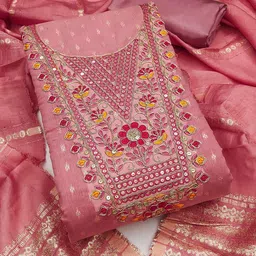 BlissFlair Unstitched Dress Material image 2