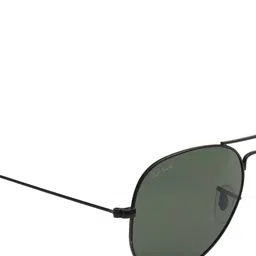 Ted Smith Unisex Aviator Sunglasses with Polarised Lens image 3