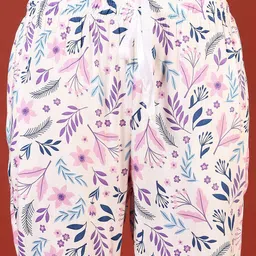 V-Mart Printed Mid-Rise Lounge Pants image 2
