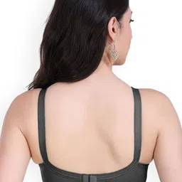 SHYAM SONS FLAIR Solid Pack of 4 Full Coverage Bra image 2