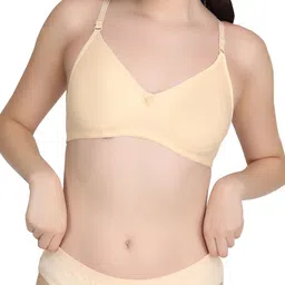 Liigne Pack Of 2 Everyday Bra Pure Cotton Lingerie Set image 2