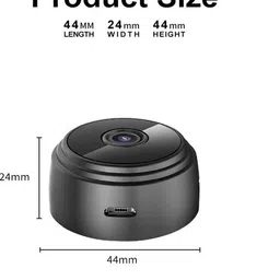 Bzrqx 1080p HD Mini WiFi Camera, Live on Mobile App Spy Camera image 2