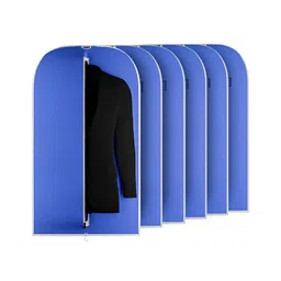 Aura Blue 6 Pieces Wardrobe Suit Organisers-image-97