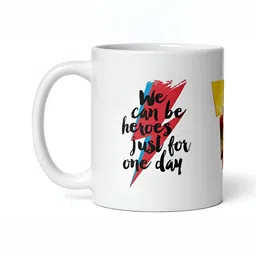 Mr UVD White & Red Typography Printed Ceramic Mug-image-90
