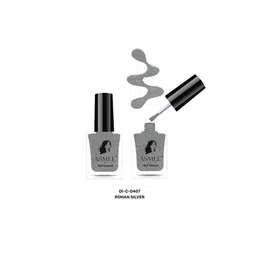 ASMEE Set Of 3 Nail Enamel - 10 ml Each - Roman Silver-Coral Rose-Magic Orange image 5
