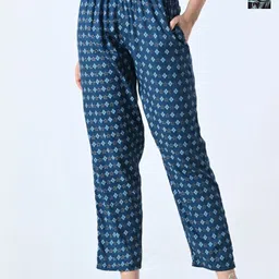 BAESD Pack Of 2 Printed Pure Cotton Lounge Pants-picture-19