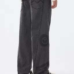 The Souled Store Men High-Rise Light Fade Printed Jeans image 4