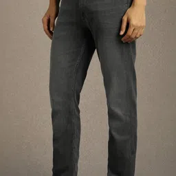 louis philippe Men Slim Mid Rise Grey Jeans image 4