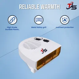 t.s. electricals neo Silent with Powerful Motor Room Blower TSFRH-17 Fan Room Heater image 3