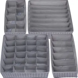 double r bags Polypropylene Woven Storage Bag Closet Divider image 2