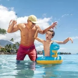 Child Kid Girls and Boys(IND*4412) Swimming Ring Inflatable Swimming Safety Tube-image-0