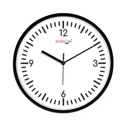 random Plastic 12 Inch Wall Clock image 4