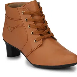 neso Woman Leather Partywear High Heels Boots Boots For Women-picture-12